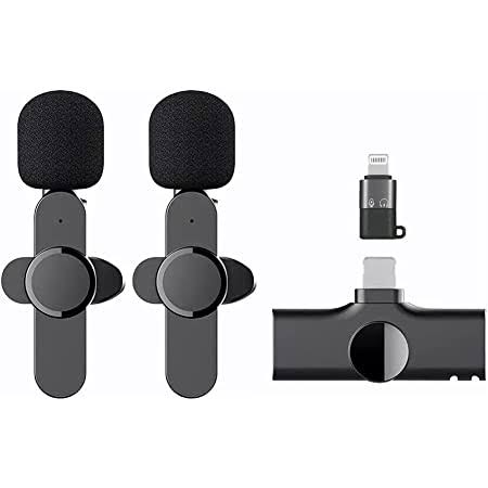 K9 Wireless 2 in 1 Dual Plug And Play Type-C/Lightning Microphone