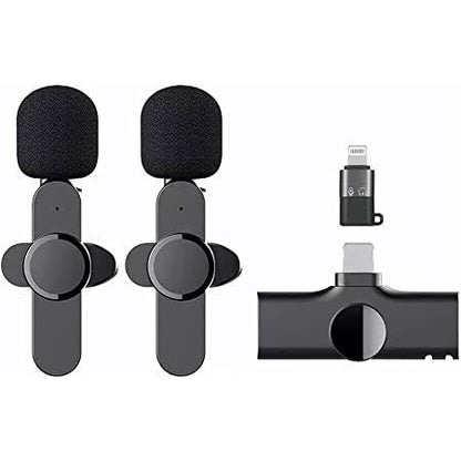 K9 Wireless 2 in 1 Dual Plug And Play Type-C/Lightning Microphone