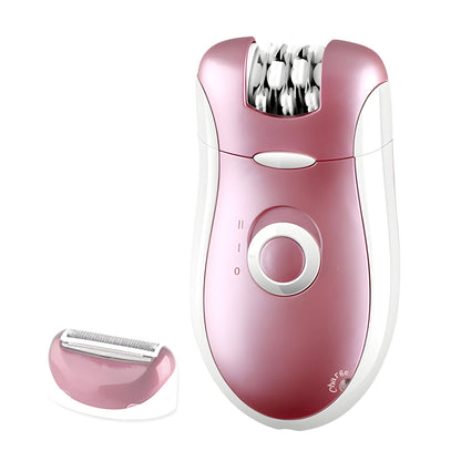 KM-2068 Kemei 2-In-1 High-Quality Electric Rechargeable Shaver Epilator For Women
