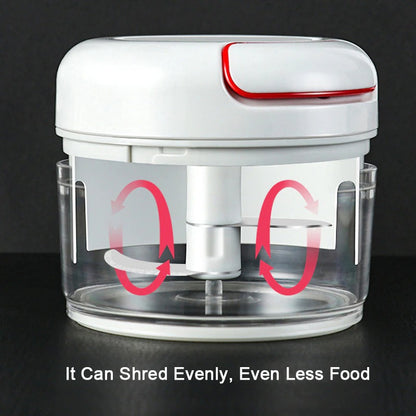 Mini Food Garlic Vegetable Grinder Chopper Multi-Function Manual Food Processor