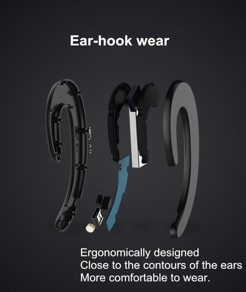 Bone Conduction Universal Wireless Bluetooth 4.2 Headset Sports Earphone Stereo Headphones For Smartphones