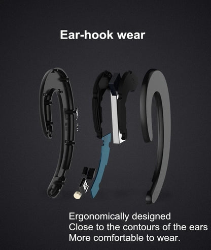 Bone Conduction Universal Wireless Bluetooth 4.2 Headset Sports Earphone Stereo Headphones For Smartphones