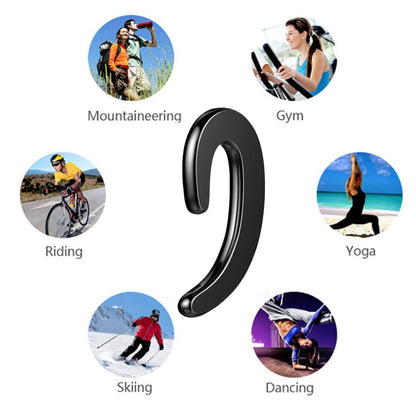 Bone Conduction Universal Wireless Bluetooth 4.2 Headset Sports Earphone Stereo Headphones For Smartphones