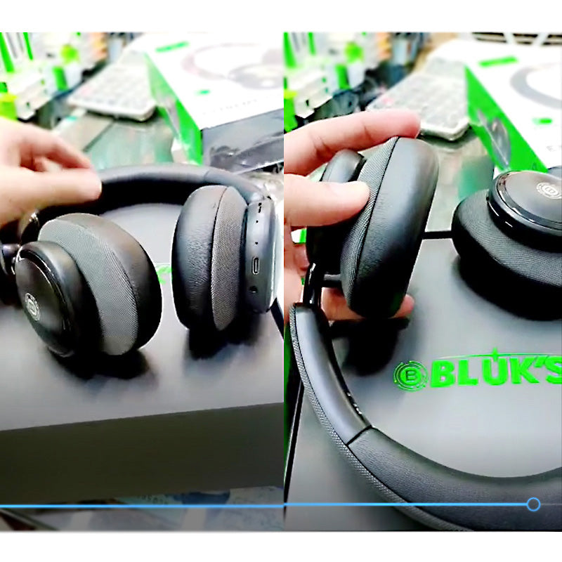 Bluk’s BX-81 Wireless Headphones – Super Bass, 40mm Drivers & Ultra-Low Latency Gaming Mode