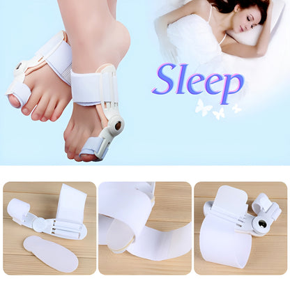 Bunion Splint and Big Toe Straightener – Orthopedic Hallux Valgus Corrector for Foot Pain Relief & Pedicure Care