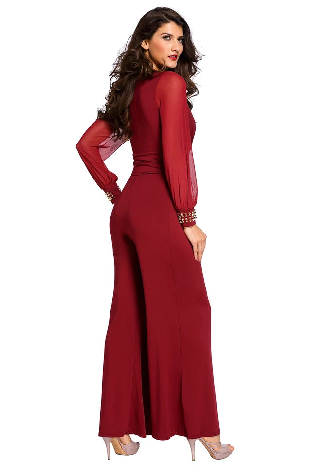 Premium Women’s Slim-Fit Fashion Jumpsuit – Elegant One-Piece Printed Bodycon Romper – High-Stretch Casual & Party Wear Long Jumpsuit