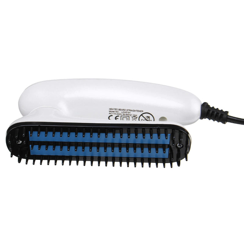 Electric Multifunctional 2-In-1 Heated Hair & Beard Straightener Comb
