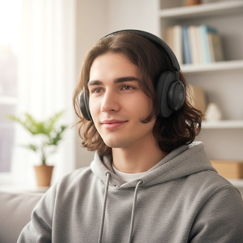 Bluk’s BX-81 Wireless Headphones – Super Bass, 40mm Drivers & Ultra-Low Latency Gaming Mode