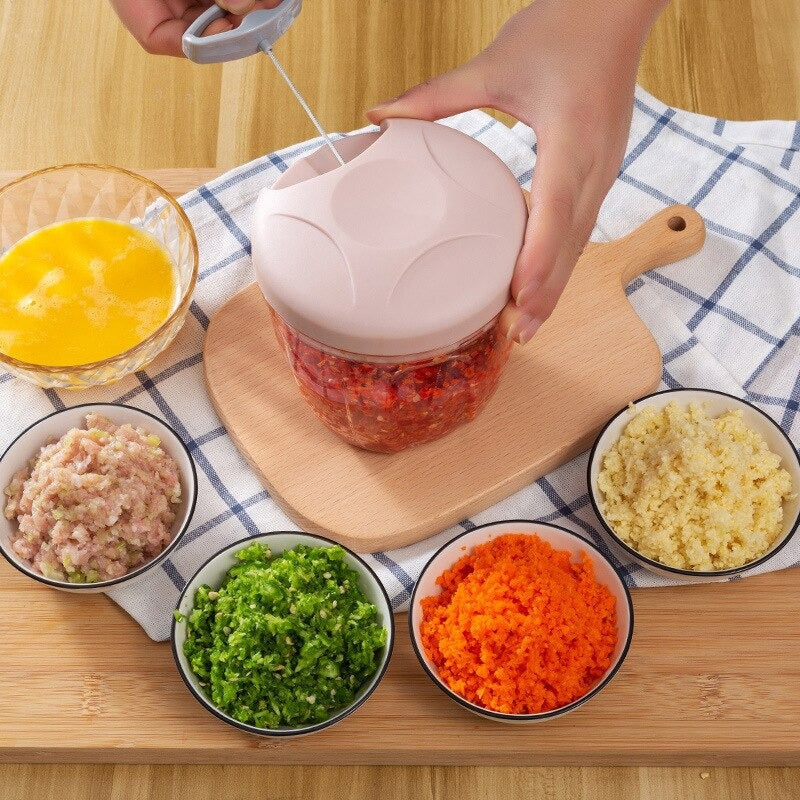 Manual Vegetable Cutter Multifunctional Carrot Vegetable Garlic Onion Chopper Kitchen Tool